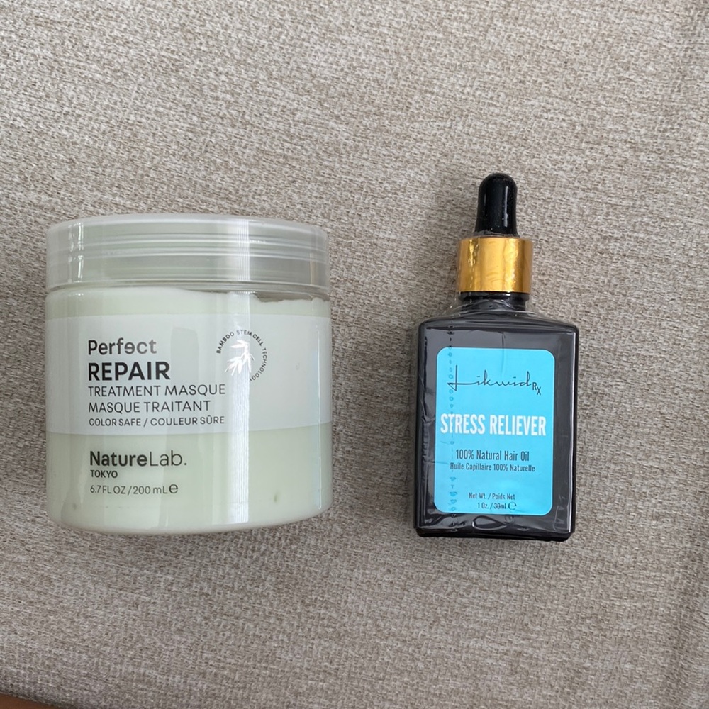 Hair oil & hair mask. Both new never opened
